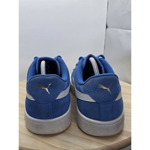 Puma Men's Smash V2 364989-04 Blue Casual Shoes Sneakers Size 11.5 - Picture 5 of 8